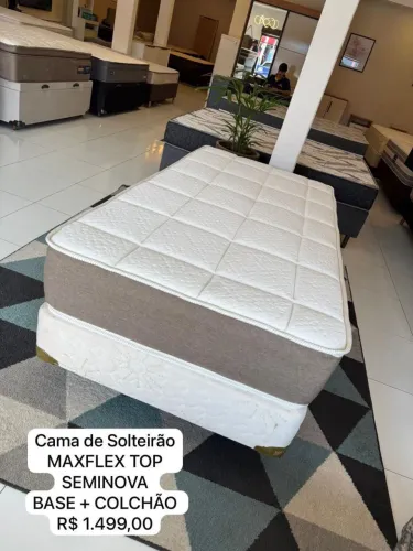 Cama de Solteirão MAXFLEX TOP Seminovo - Entregamos!