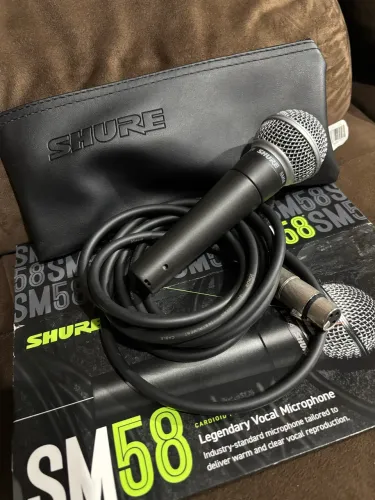 Microfone Shure SM58
