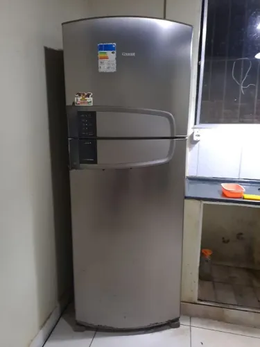 Geladeira Consul CRM55 Frost Free Inox 437 Litros - Funcionando Perfeitamente