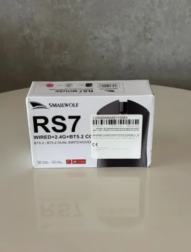 Mouse Gamer SmailWolf RS7 - Tri-mode (Bluetooth, 2.4GHz e fio)
