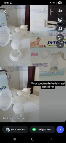Vendo bombinha de tirar leite