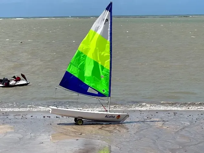 Lindo Dingue 2 jogos de vela carreta de encalhe