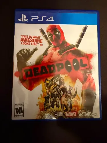 Deadpool PS4 Mídia Física - Jogo Raro Delistado - Original