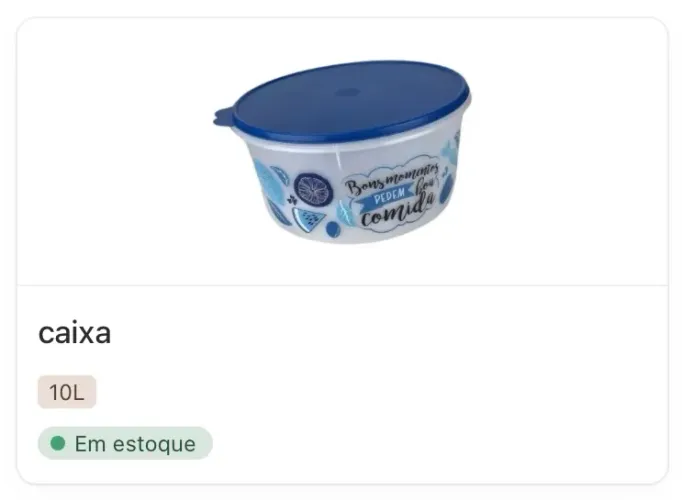 tigela tupperware