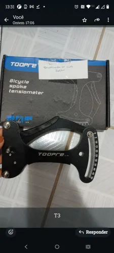 Ferramenta Tensionador Medidor De Tensão Raios Toopre Tp-r3