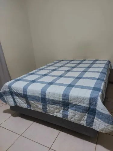 Cama box de casal e colchão