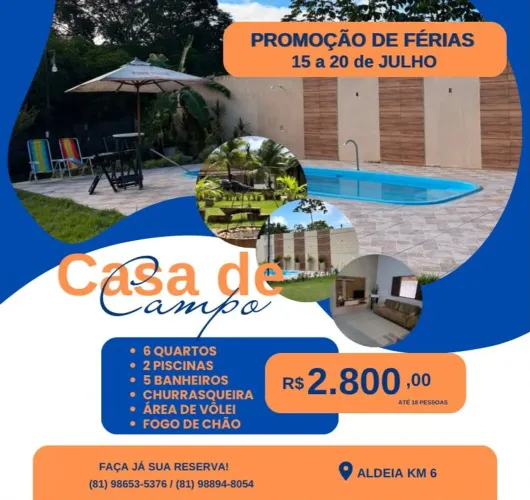 Casa de Campo ALDEIA Km 06