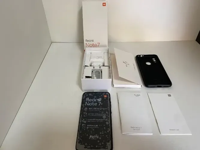 Xiaomi Redmi Note 7 4GB Ram/128GB Rom/4G/6.3"FHD/48+5MP/Snapdragon 660/4000mAh/Preto