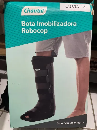 Bota imobilizadora Robocop