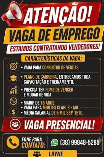 Consultor Vendas