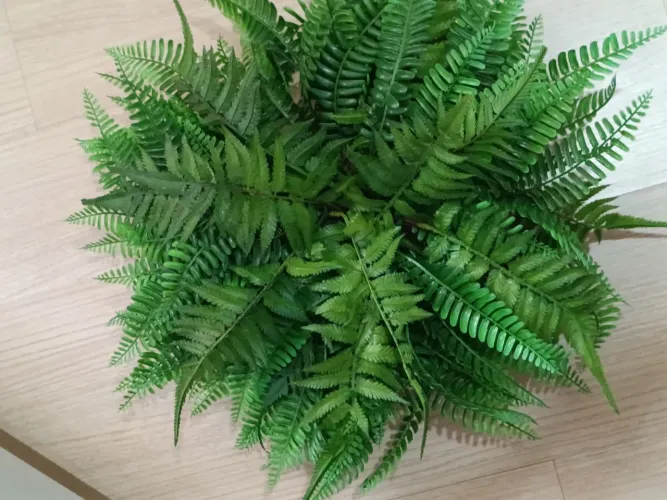 Samambaia artificial de mesa SEM VASO