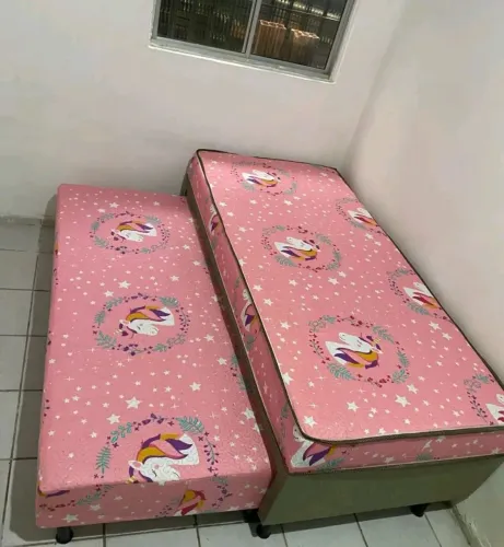 Bicama Solteiro Infantil - Estampa Unicórnio