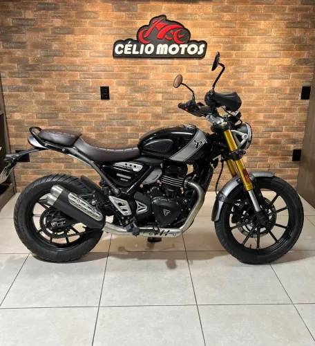 SCRAMBLER 400 X PRETA 2024/2025