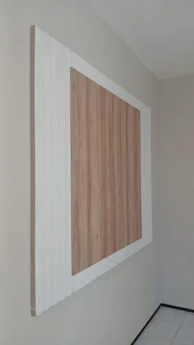 Painel para tv até 55 pol em mdf naval
