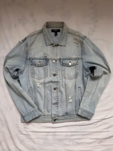 Jaqueta Jeans Destroyed G