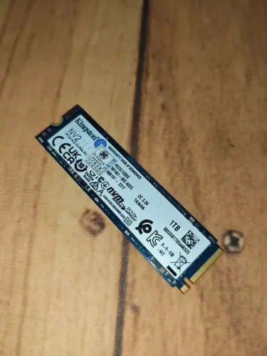 SSD NVMe 1TB Kingston NV2, Original, Semi-novo, Garantia