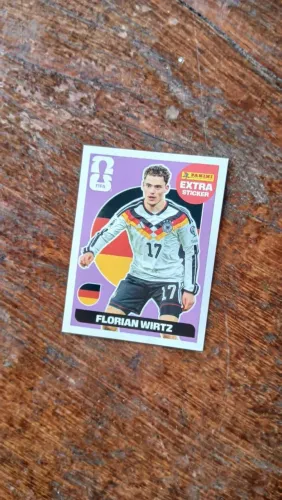 Figurinha Legend Álbum Copa Florian Wirtz Roxo