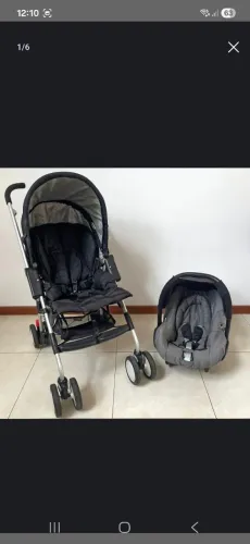 Carrinho de Bebê com Bebê Conforto Maxi-Cosi Citi CX
