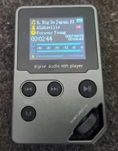 Reprodutor de Música Digital HiFi Portátil