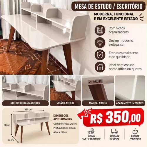 Mesa de estudo