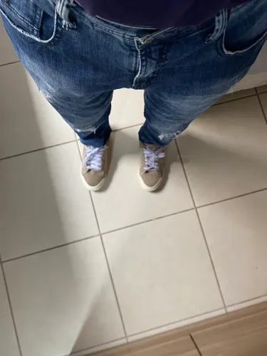 Promoção de calças jeans