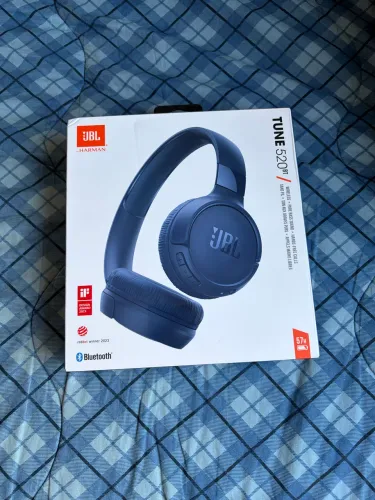 Fone De Ouvido Jbl Tune 520bt Bluetooth 5.3 Cor Azul