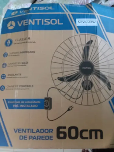 Vender um ventilador industrial 