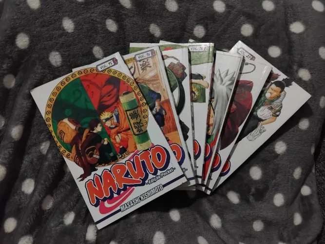 Mangas Naruto 15, 16, 17, 18, 19, 20, 21