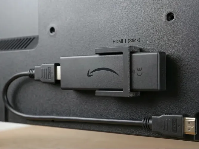 Amazon fire sticker suporte