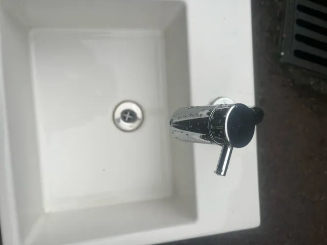 Lavabo Cuba torneira Deca estado de novo