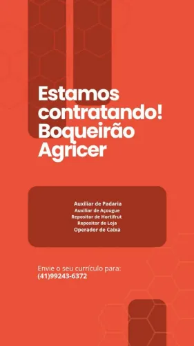 Vagas de trabalho agricer Boqueirão