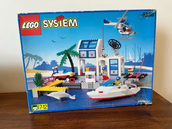 Lego system 6338, hurricane harbor completo