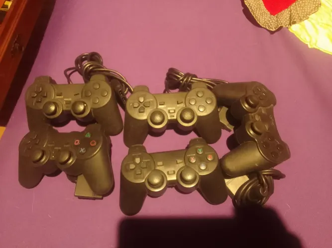 Controle ps2 paralelo.