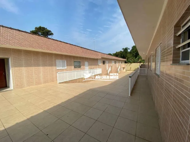 Casa com 2 dormitórios para alugar, 50 m² por R$ 1.100/mês - Parque Novaro Itanhaém - Itan