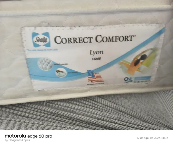 Cama box queen Sealy