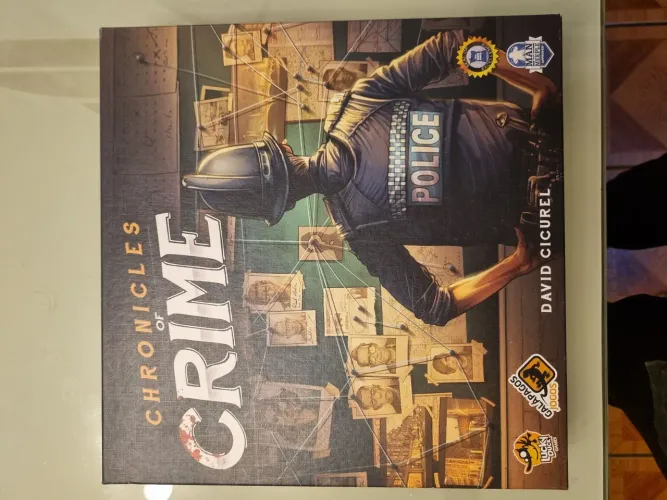 Jogo Tabuleiro Chronicles of a Crime
