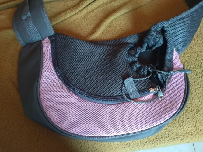 Bolsa prática pet.