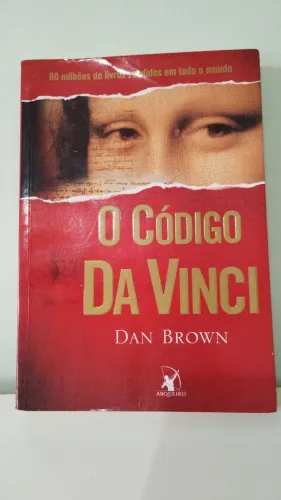 Livro " O código da Vinci" Dan Brown