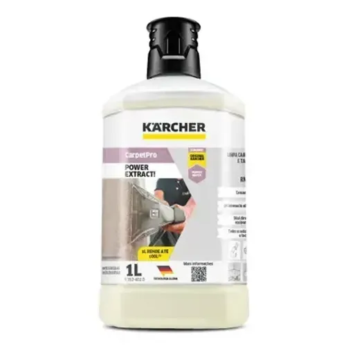 Detergente para carpete, estofados e superfícies com tecido *Carpetpro 1lts ( Karcher )