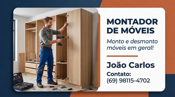 ? Montagem de móveis com qualidade e compromisso!