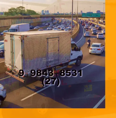 Frete RÁPIDO! Chame já e receba segurança e qualidade no seu transporte!
