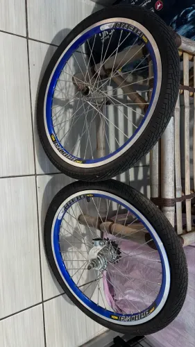 RODAS ARO 20 bicicleta (PAR completo)