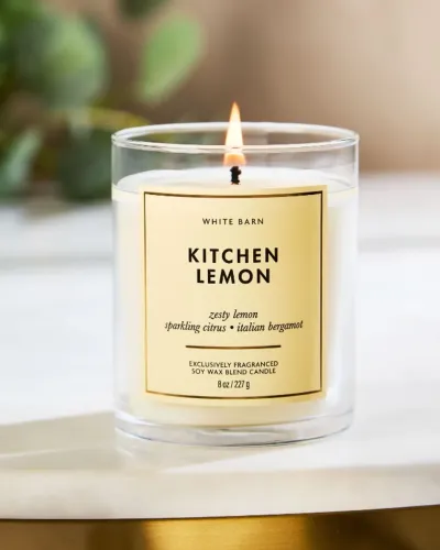 Vela Bath & Body Works - Kitchen Lemon de 1 pavio - Importada