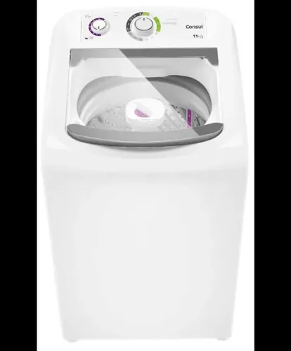 Máquina de Lavar Roupa Consul 11Kg com 15 Ciclos de Lavagem Branco