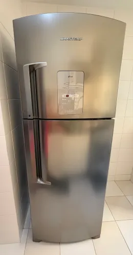 Geladeira Brastemp Ative! Inox Duplex, 127V. 