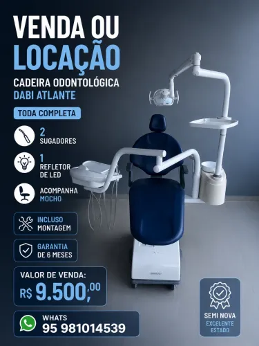 Cadeira odontológica 