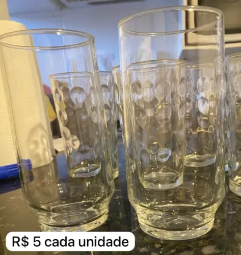Copo de vidro (2 unidades)