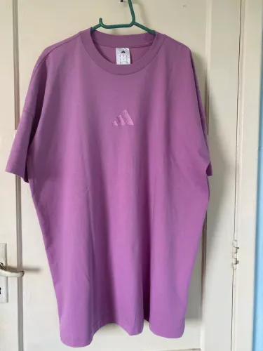 camiseta adidas all szn roxa m original novo