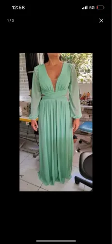 Vestido longo social