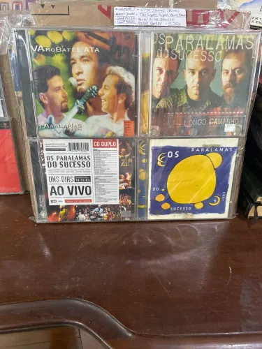 Lote 4 cd Paralamas do sucesso